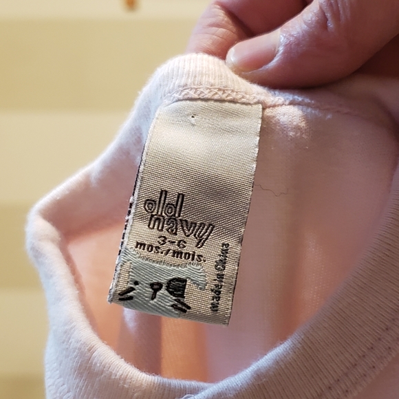 3 for $15 / Girls velour pink onesie - Picture 2 of 3